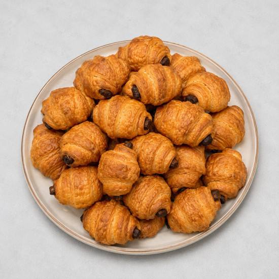 Artesanitos de chocolate artesanal con hojaldre crujiente en Tarragona