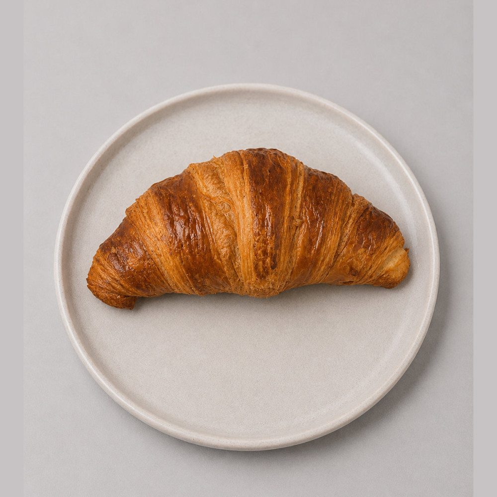 Croissant París artesanal de mantequilla recién horneado tarragona