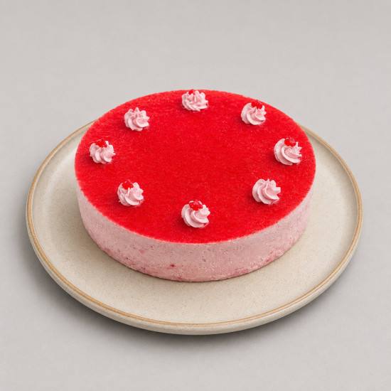 Tarta Mousse de Fresa Artesanal tarragona