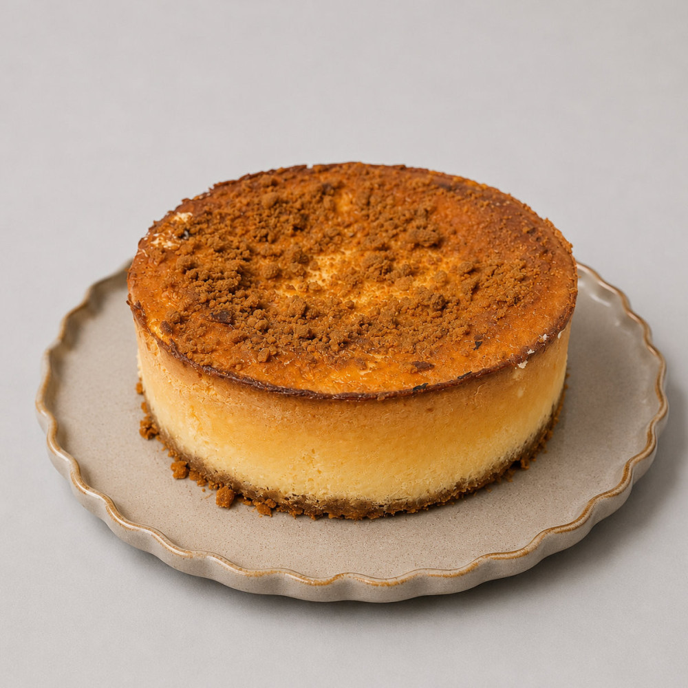 Tarta de Queso Artesanal con Base Lotus en tera