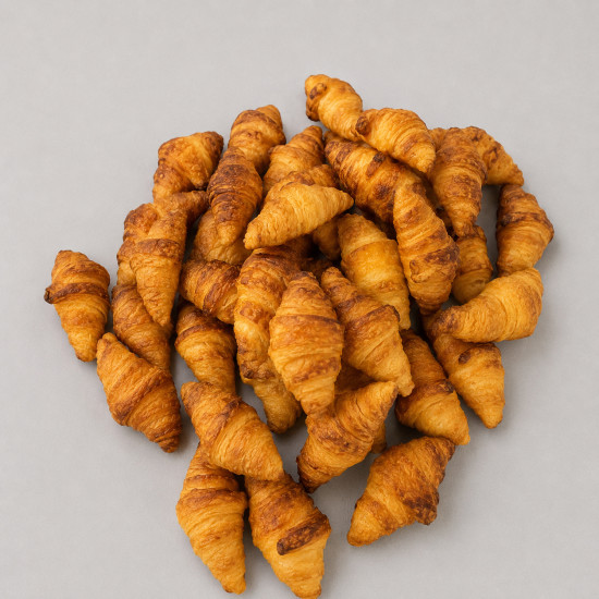 Pack 5 Mini Cruasanes de Mantequilla | Tu Obrador Tarragona