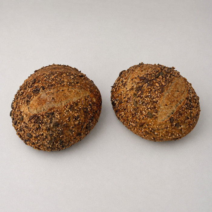 Presentación del Pan Multigrain artesanal