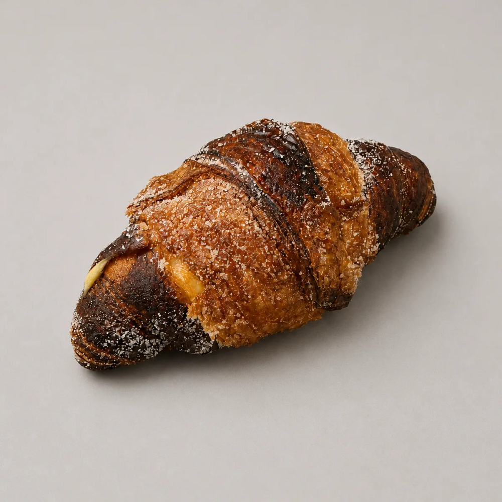 Chucho artesanal relleno de crema pastelera Tuobrador