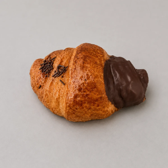 Cruasán dúo chocolate artesanal elaborado en Tu Obrador Tarragona