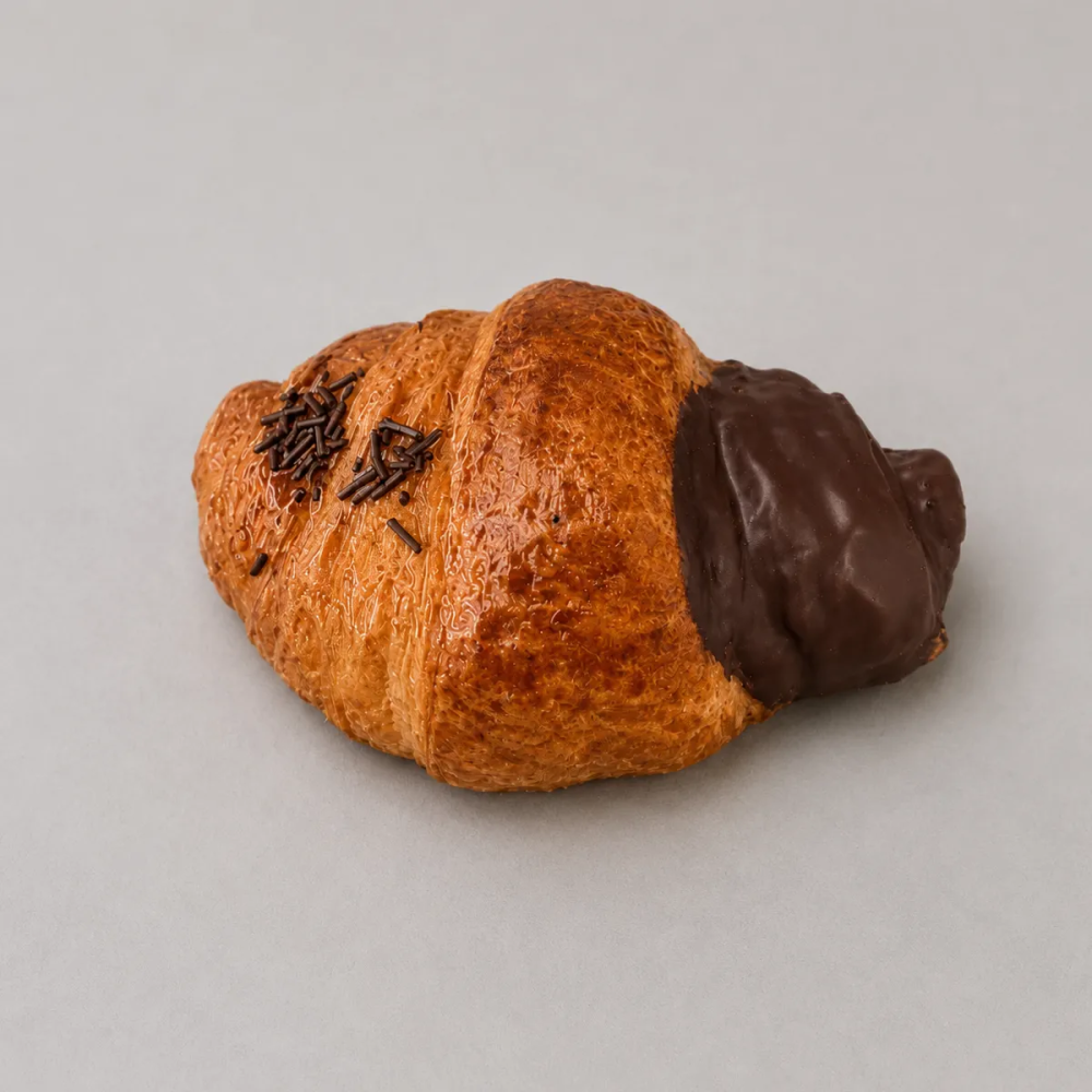 Cruasán dúo chocolate artesanal elaborado en Tu Obrador Tarragona