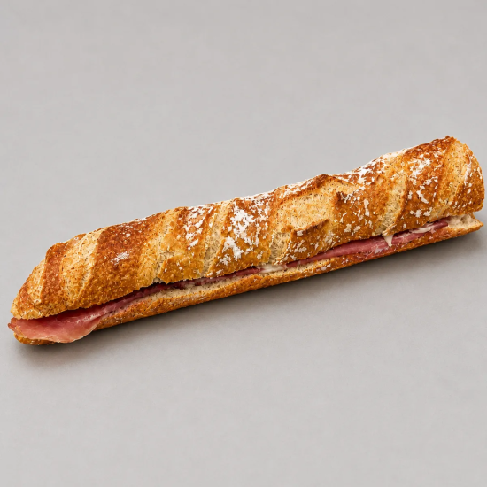 Flautín de Masa Madre con Jamón Serrano y Queso Brie Tu Obrador Tarragona