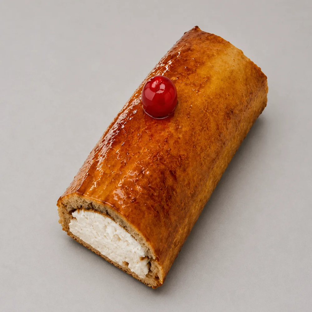 Mini brazo de gitano de nata artesanal