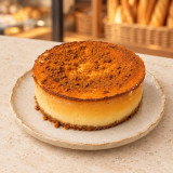 Tarta de queso artesanal entera con base Lotus tarragona