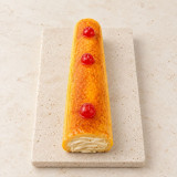 Brazo de crema pastelera sobre piedra clara | Tu Obrador Tarragona