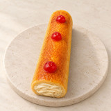 Brazo de nata artesanal sobre piedra clara | Tu Obrador Tarragona