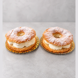 Mini Tortell de Hojaldre Rellena de Nata Tarragona