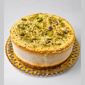 Tarta de Queso de Pistacho en Tu Obrador