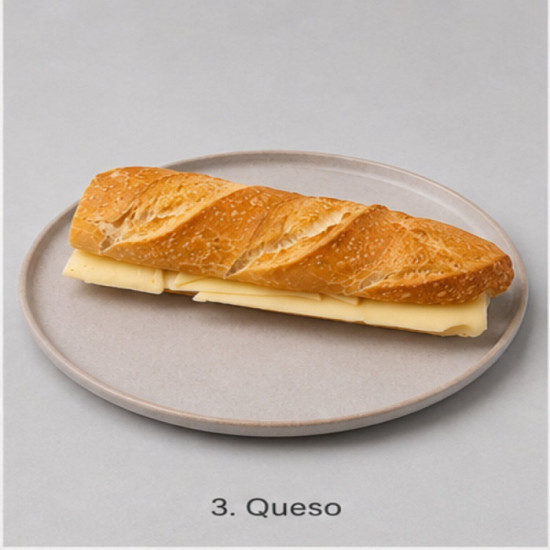 Bocadillo de queso de Tu Obrador