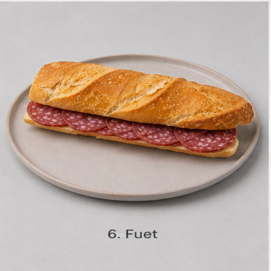 Bocadillo de fuet de Tu Obrador