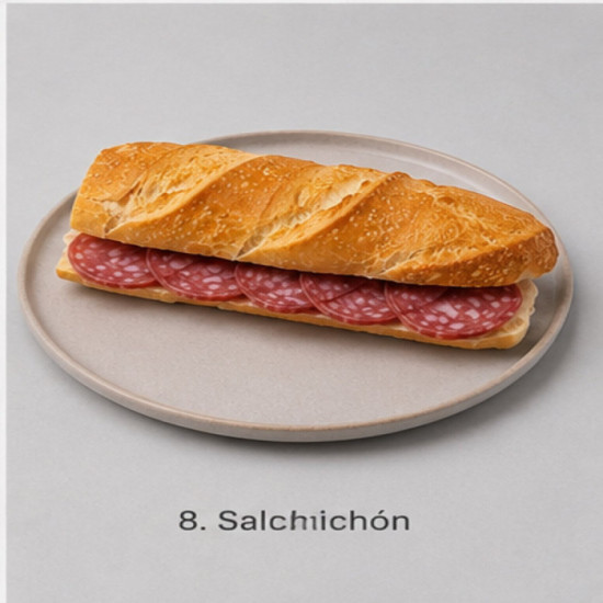 Bocadillo de salchichón de Tu Obrador