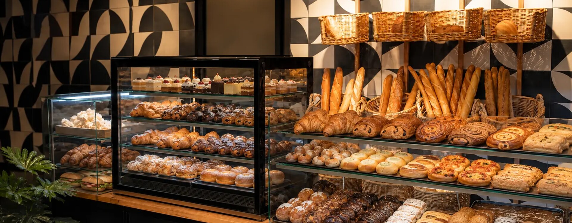 Vitrina de panadería y pastelería artesanal de Tu Obrador en Tarragona