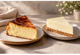 Tarta de queso al horno o sin horno: qué cambia en la textura