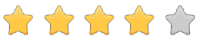 4 star reviews